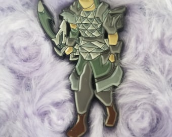 Drittes Alter Range Pin. Oldschool Runescape Themen Festival Anstecknadel