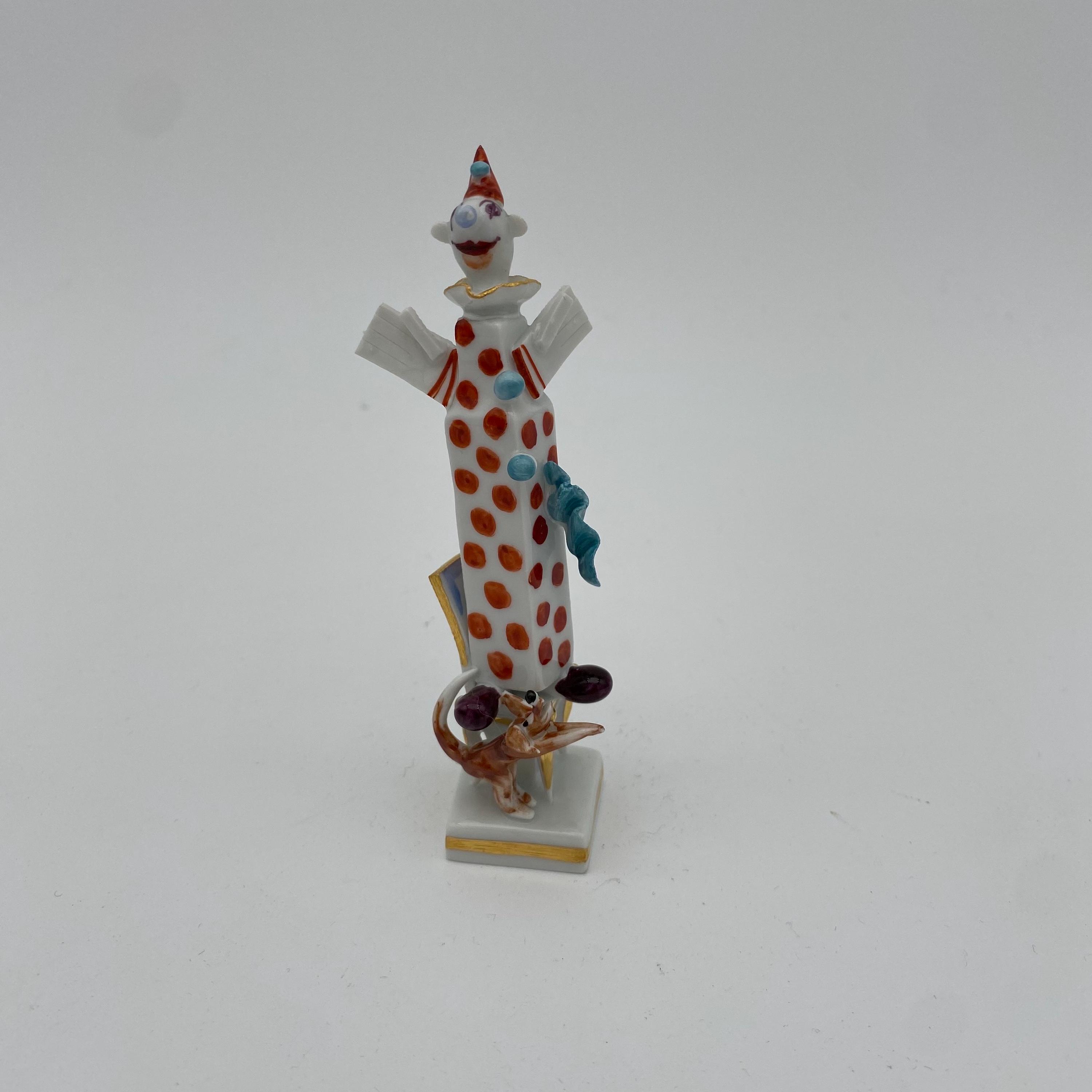 Meissen, Jungleur With Chair, Designed by Peter Strang in