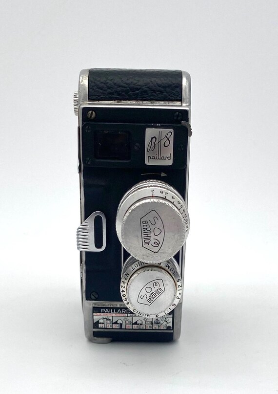 Bolex, Bolex Paillard B8 B-8 Double 8 Mm Film Camera With 2 Lenses