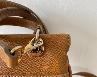 Luxury Jil Sander Bag Brown - Grained Leather - Etsy