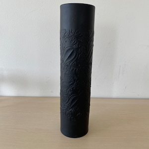 Rosnthal, vase, black, Björn Winblad