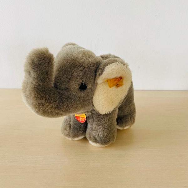 Steiff Happy Jumbo 15 cm weiß - selten, von 1984-86