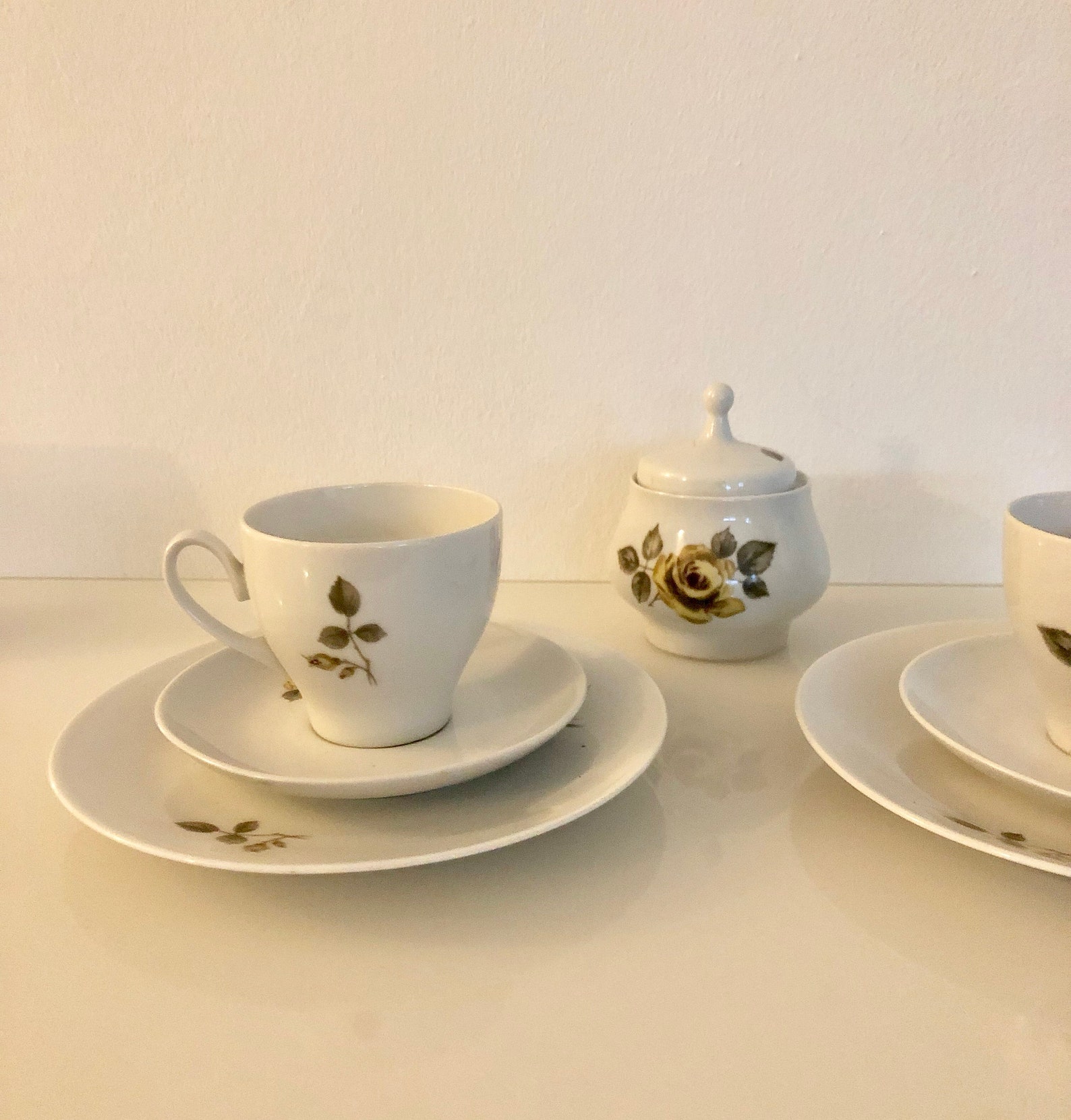Vintage Kahla Made in GDR Floral Design Tea/coffee Set Period Etsy