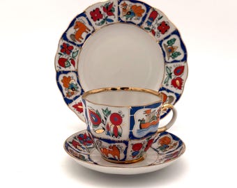 Lomonosov Coffee Cup and Cake Plate – St. Petersburg