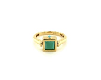 Jette Joop, 18k gold, designer reversible ring, very rare