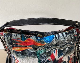 Vintage Jil Sander Bag With Colorful Pattern