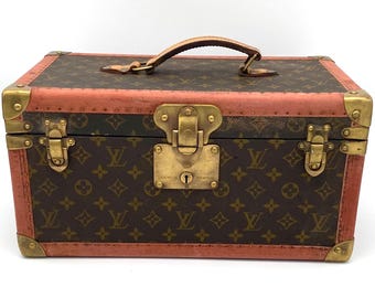 Louis Vuitton makeup case 40 Monogram Canvas Vintage