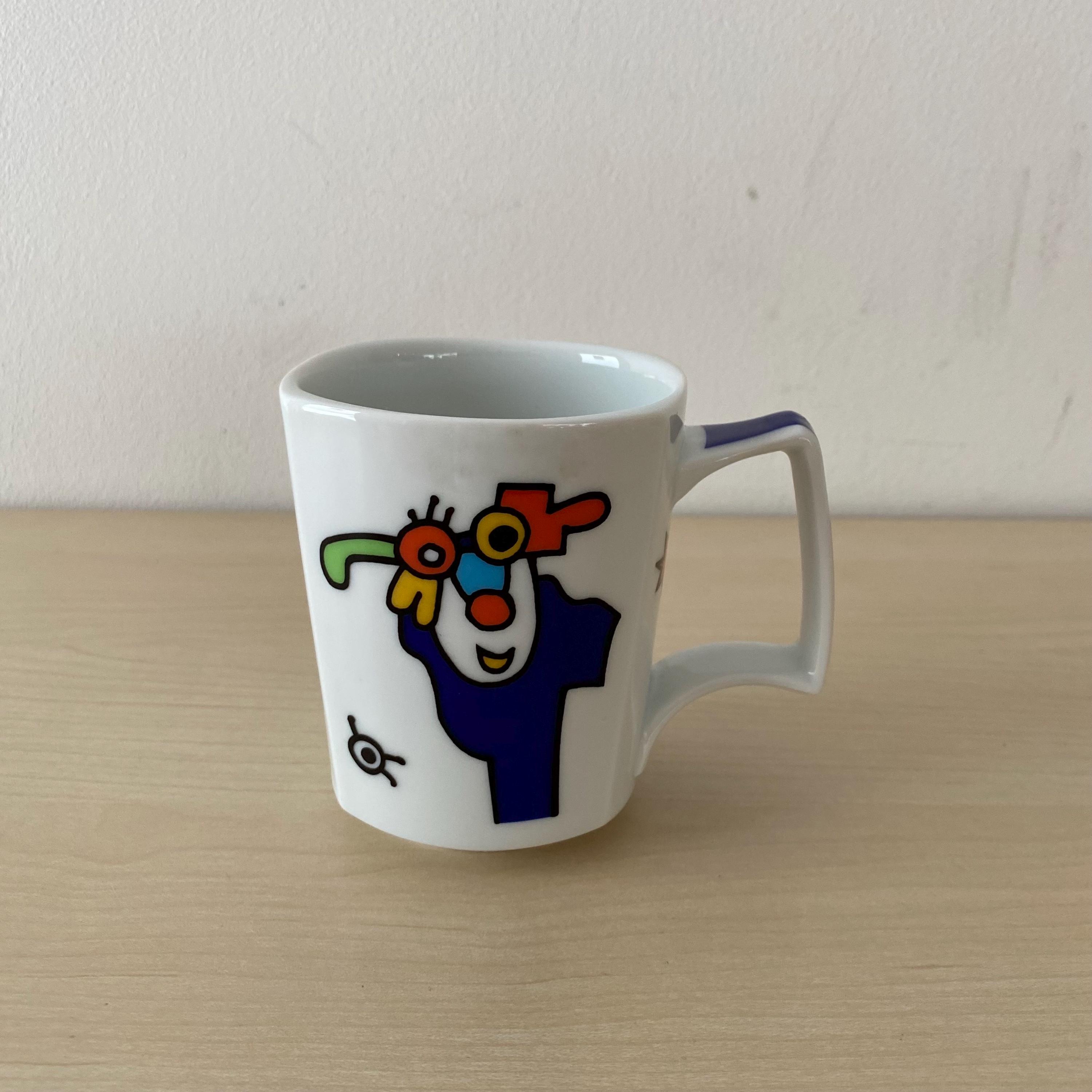 Rosenthal Flash Funny People Cup Coffee Mug Dorothy Hafner Otmar