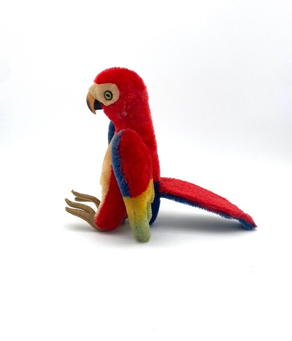 Steiff Lore オウム ぬいぐるみ アンティーク シュタイフ オウム