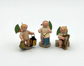 Wendt & Kühn Angels after 1946, three pieces