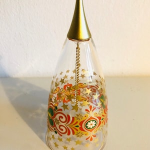 Rosenthal, Christmas tree bell/Christmas tree ball made of glass for standing or hanging