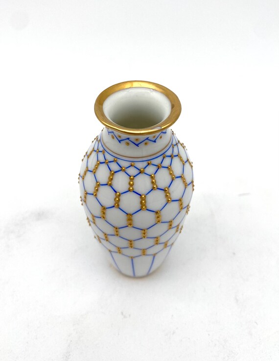 Hutschenreuther ヴィンテージ 花瓶　ドイツ製 Hutschenreuther による非常に古いアンティークの磁器の花瓶