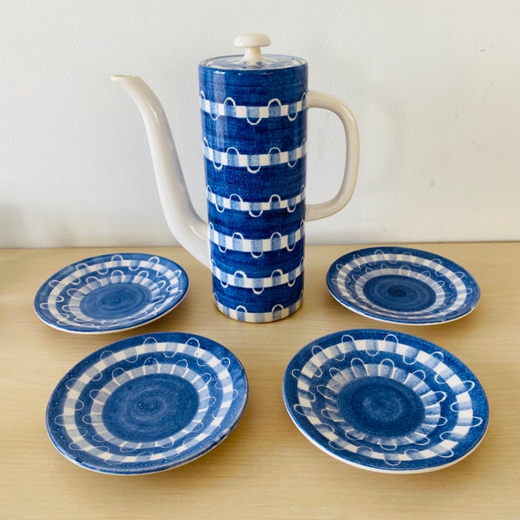 Hedwig Bollhagen Rare Ceramic Mocha/coffee Service 558/ 60s 11