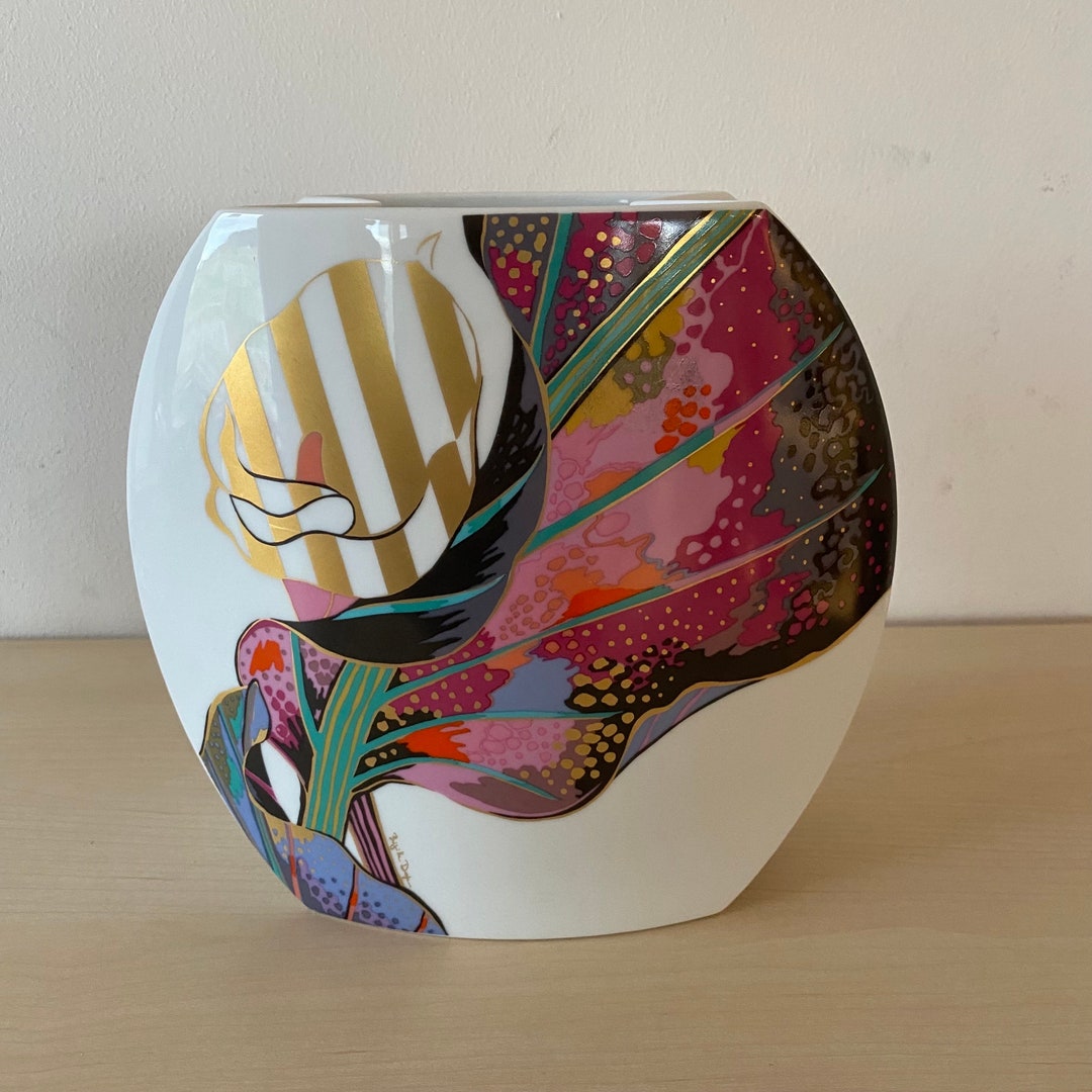 Rosenthal Studio Line Vase J.V.D. VAART brigitte Doege Studio Line Etsy