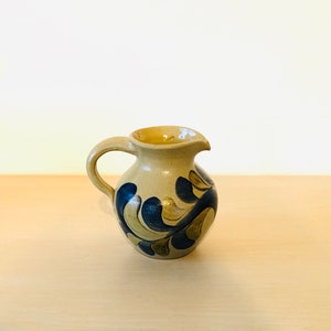 Vintage ceramic vase, jug, hand painted