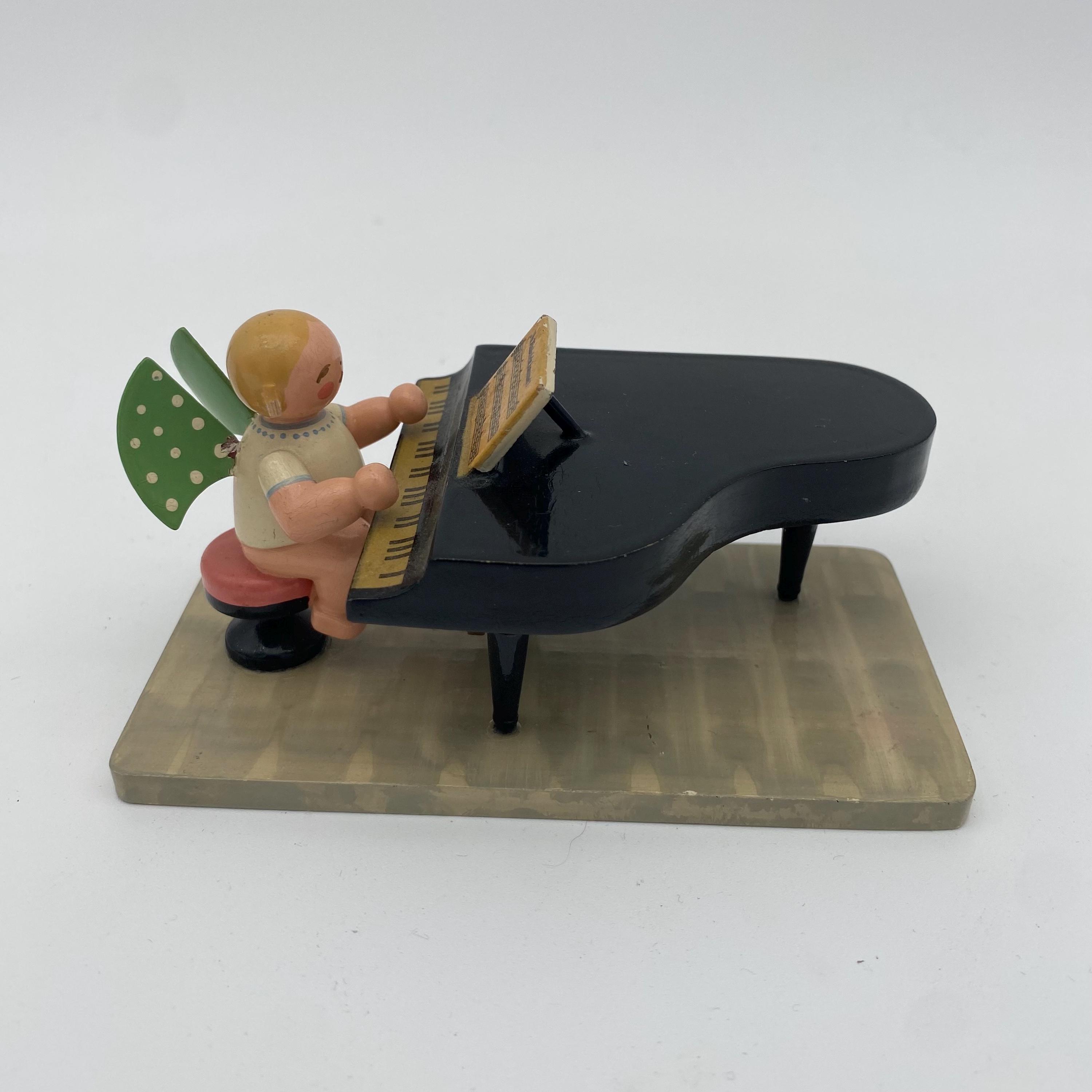 ウェント＆キューン ピアノの天使、金髪の天使 - Etsy 日本