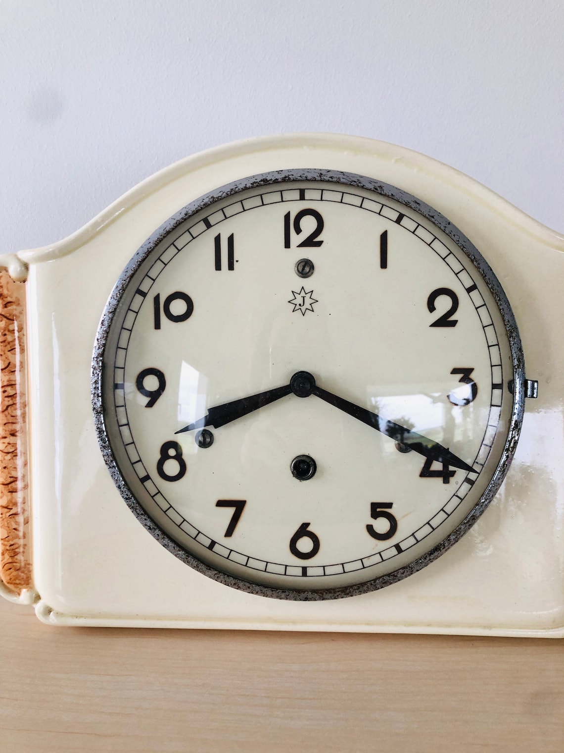 JUNGHANS Kitchen Clock Wall Clock JUNGHANS Clock Mid Century Etsy