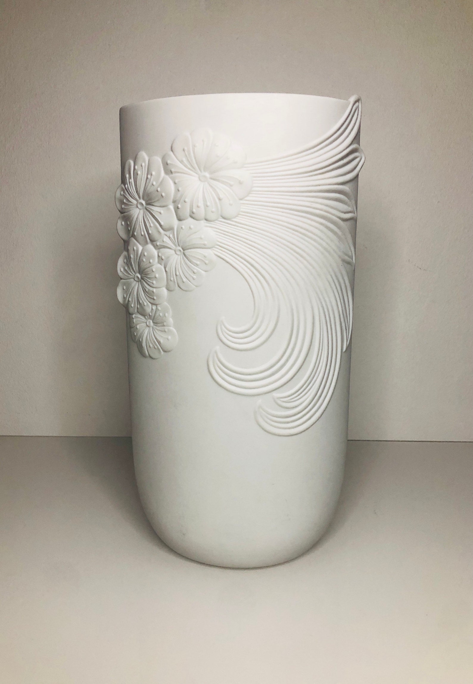 Große AK Kaiser Bisquit Porzellan Vase M.Frey Etsy.de