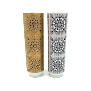 A beautiful vase duo from Hutschenreuther, two vases Hutschenreuther, oriental pattern