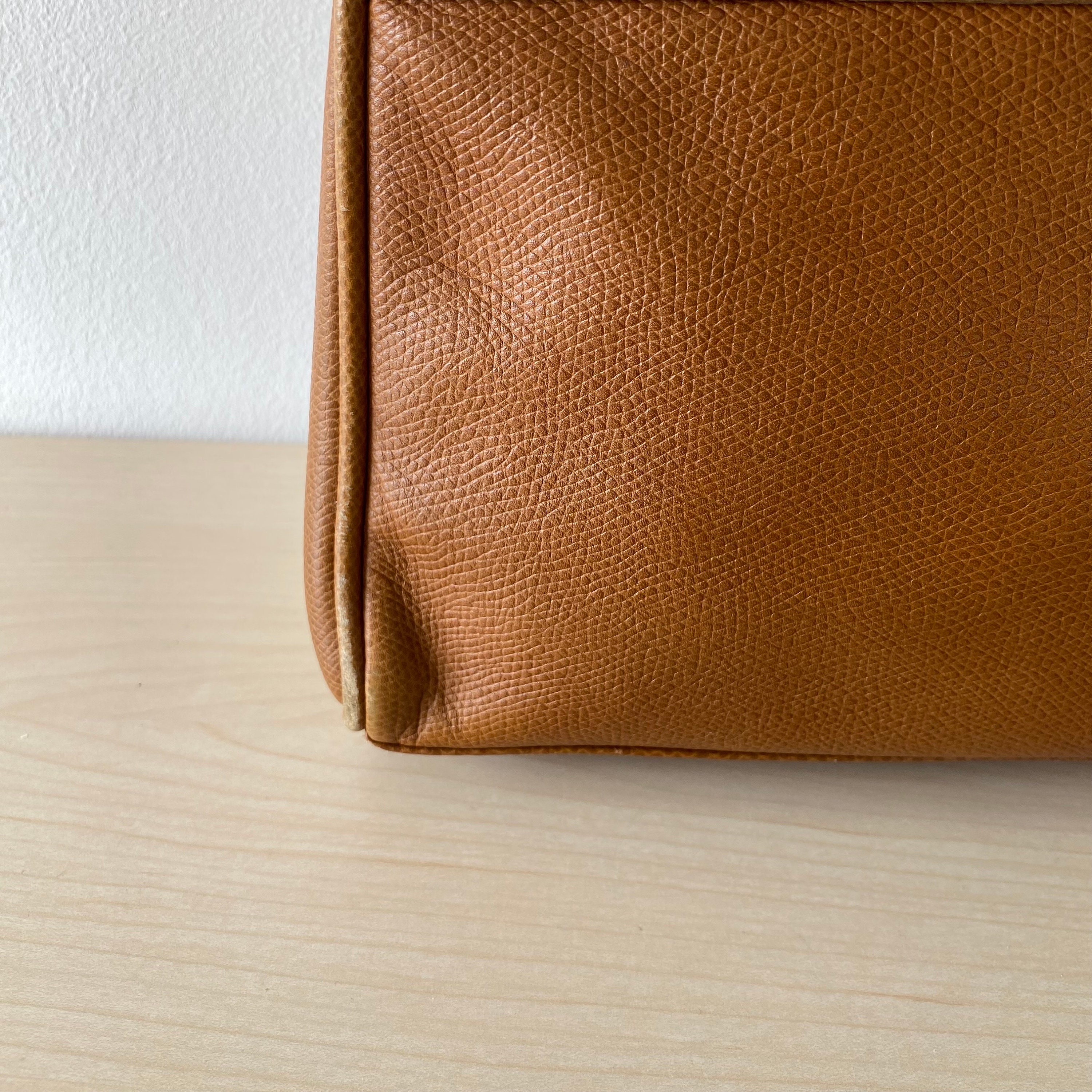 【Jil Sander】 Leather bag ブラウン Luxury Jil Sander Bag Brown - Grained Leather - Etsy