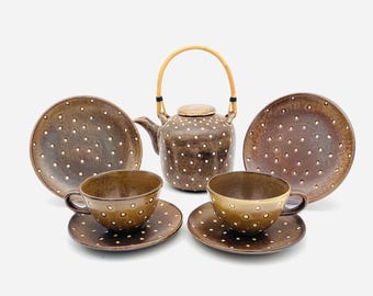 Rare Hedwig Bollhagen tea service from the 1950s