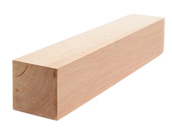 Wood Blanks 2x2x10.75 Solid Hardwood