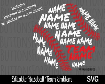 Download Baseball Team Svg Etsy