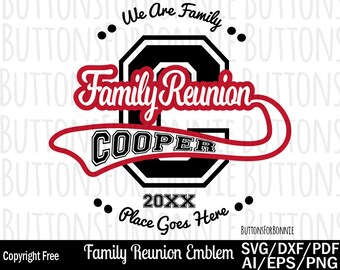 family reunion svg etsy