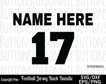 Download Jersey Number Svg Etsy