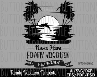 Download Family Beach Vacation Svg Etsy