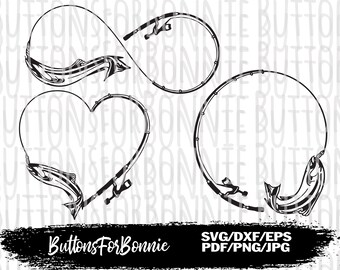 Free Free 264 Fishing Rod Heart Svg SVG PNG EPS DXF File