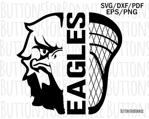 Download Eagles lacrosse svg eagles svg lacrosse svg cut file | Etsy