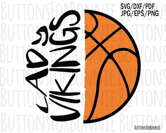 School Spirit Cut File Sports Svg Lady Vikings Basketball Team Shirt Basketball Svg Shirt Design Vikings Basketball Mom Cricut Clip Art Art Collectibles