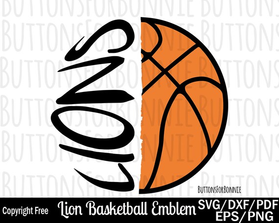 Lions Basketball Basketball Svg Basketball Mom Svg Cut Etsy