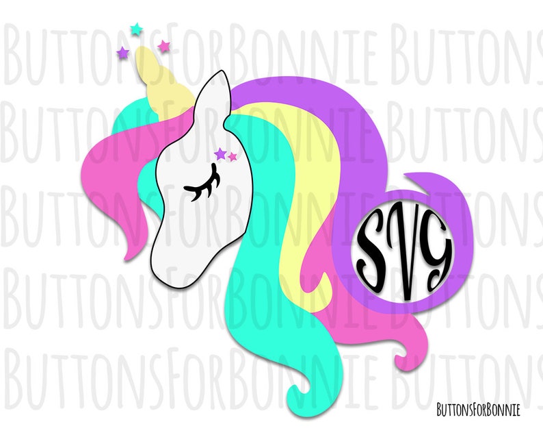 kids shirt design Unicorn stars Rainbow Unicorn horn Unicorn SVG sparkle Cute unicorn Unicorn Vector cutting file Unicorn Monogram