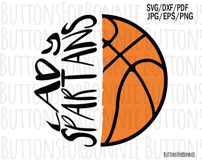 Download Lady spartans svg basketball svg cut file sports svg | Etsy