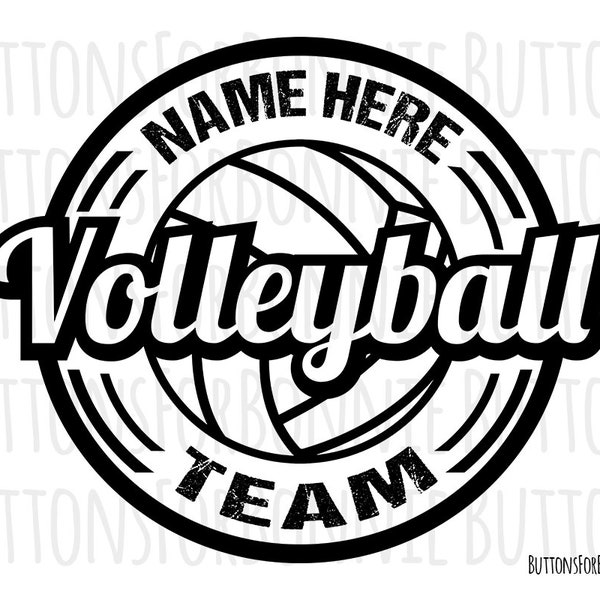 Volleyball Svg, volleyball vector, volleyball emblem, volleyball team, volleyball, serve, cutting file, name, team name, shirt design