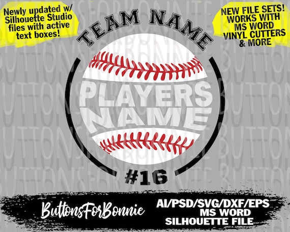 Download Baseball Svg Baseball Player Svg Template Baseball Mom Svg Etsy