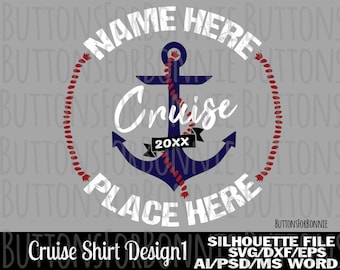 Cruise SVG, Familie cruise svg, cruise shirt ontwerp, nautische svg, snijden file, zeilen svg, anker svg, zomer svg, bewerkbaar, cricuit