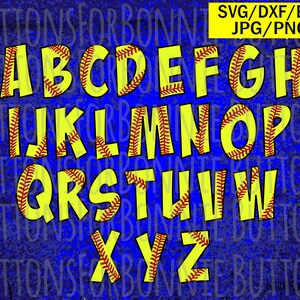 softball font, svg font, cutting file, seams, stitching, kids shirt design, softball shirt, personalize, team member, name, softball mom svg image 2