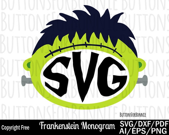 Download Kids Monogram Svg Digital Cutting File Cricut Frankenstein Svg Monogram Svg Sublimation File Boys Halloween Svg Kids Halloween Shirt Clip Art Art Collectibles