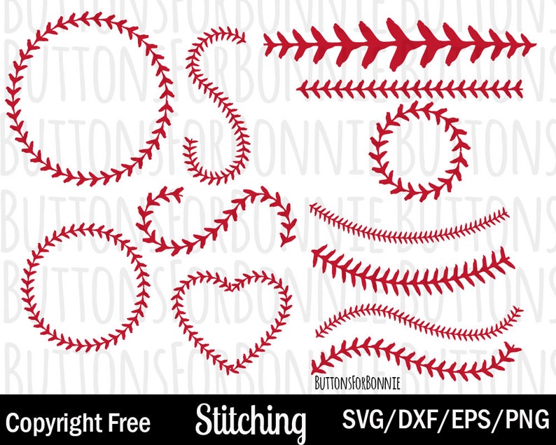 Softball Stitching Svg Baseball Stitching Svg Cutting File Etsy