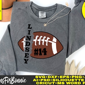 football svg, football mom svg, football player svg, football mom, football shirt, template, cut file, locker decor, cricut, silhouette