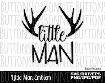 kleiner Mann svg, onesie svg, baby boy onesie, cut file, cricut, iron on, silhouette, geweih svg, hirsch svg, jagd svg, baby shower svg