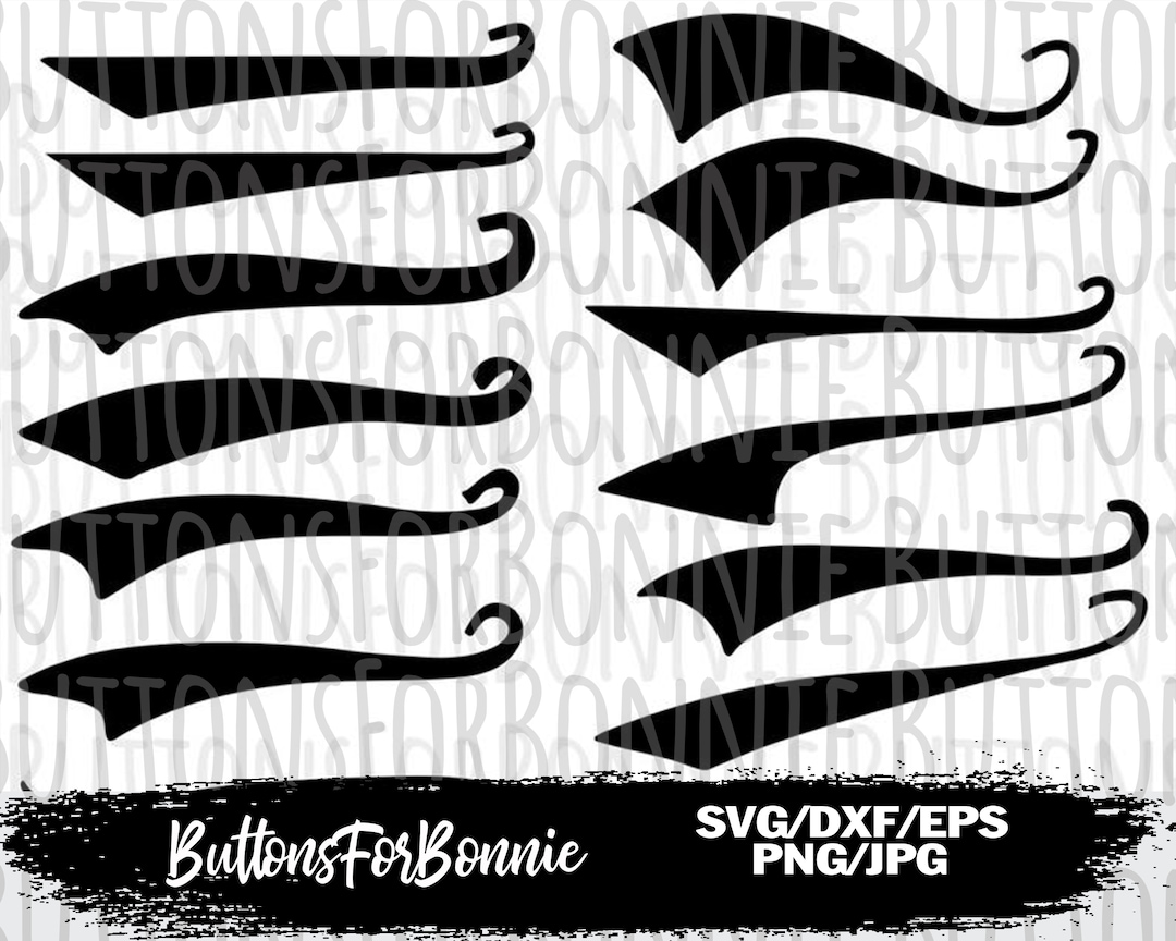 Text Tail Svg Bundle, Swoosh Svg, Swash Graphic by Pinoyartkreatib ·  Creative Fabrica