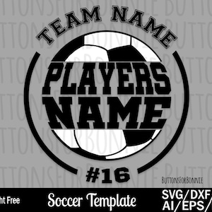 Soccer svg, soccer player svg, template, soccer mom svg, soccer shirt svg, cut file, iron on, cricut, soccer name, soccer decal, soccer ball
