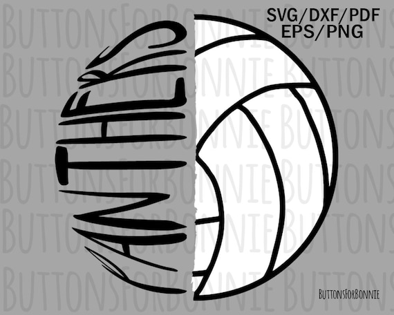 Download Free Panther Volleyball Svg Volleyball Mom Svg Cut File Etsy SVG Cut Files