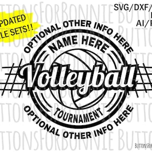 Volleyball Svg, volleyball logo, volleyball tournament, volleyball shirt svg, volleyball game, digital cutting file, name, shirt design