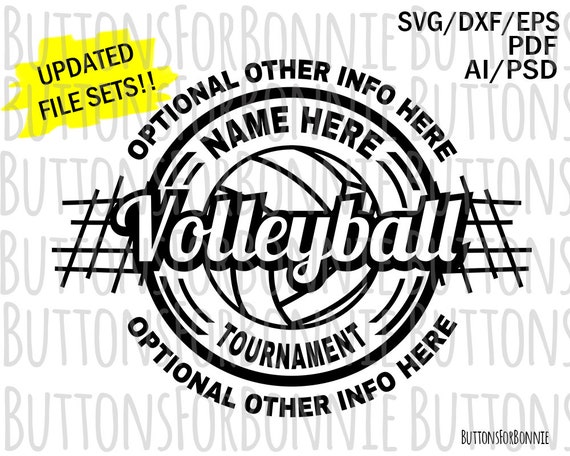 Download Volleyball Svg Volleyball Logo Volleyball Tournament Volleyball Shirt Svg Volleyball Game Digital Cutting File Name Shirt