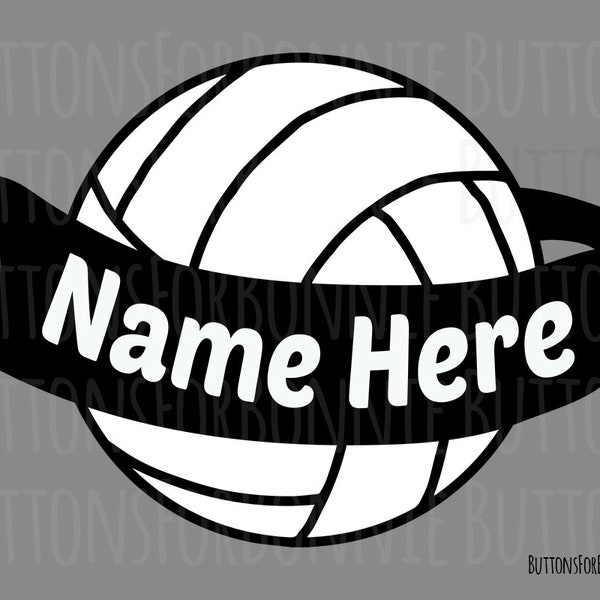 Volleyball Monogram - Etsy